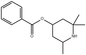 (2,2,6-trimethyl-4-piperidyl) benzoate Struktur