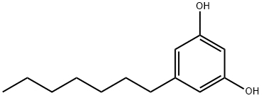 5-Heptylresorcinol Structure