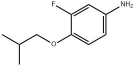 Benzenamine, 3-fluoro-4-(2-methylpropoxy)- (9CI) Struktur