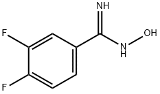 3,4-DIFLUORO-N-HYDROXY-BENZAMIDINE Struktur