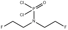 Bis(2-fluoroethyl)aminodichlorophosphine oxide Struktur