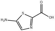 2-Thiazolecarboxylic  acid,  5-amino- Struktur