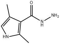 1H-Pyrrole-3-carboxylicacid,2,4-dimethyl-,hydrazide(9CI) Struktur