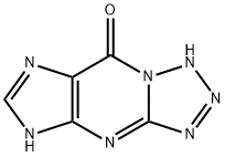 8H-Tetrazolo[1,5-a]purin-8-one,  1,5-dihydro- Struktur