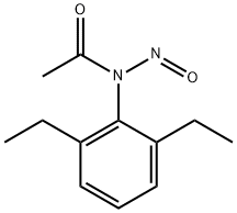 Acetamide, N-(2,6-diethylphenyl)-N-nitroso- (9CI) Struktur