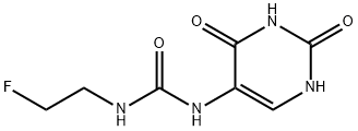 Urea, N-(2-fluoroethyl)-N-(1,2,3,4-tetrahydro-2,4-dioxo-5-pyrimidinyl)- (9CI) Struktur