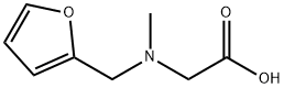 Glycine, N-(2-furanylmethyl)-N-methyl- (9CI) Struktur