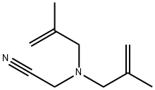 Acetonitrile, [bis(2-methyl-2-propenyl)amino]- (9CI) Struktur