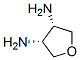 3,4-Furandiamine,tetrahydro-,(3R,4S)-(9CI) Struktur