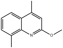 Quinoline, 2-methoxy-4,8-dimethyl- (9CI) Struktur