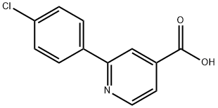 2-(2,4-Difluorophenyl)-isonicotinic acid Struktur