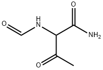 Butanamide, 2-(formylamino)-3-oxo- (9CI) Struktur