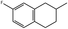 Naphthalene, 7-fluoro-1,2,3,4-tetrahydro-2-methyl- (9CI) Struktur