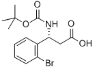 (R)-3-(2-ブロモフェニル)-3-((TERT-ブチルトキシカルボニル)アミノ)プロパン酸 price.