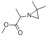 1-Aziridineaceticacid,alpha,2,2-trimethyl-,methylester(9CI) Struktur