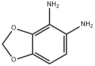 1,3-Benzodioxole-4,5-diamine Struktur