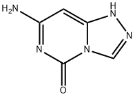 1,2,4-Triazolo[4,3-c]pyrimidin-5(1H)-one, 7-amino- (9CI) Struktur