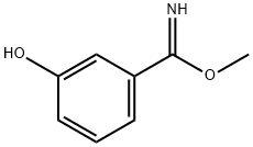 Benzenecarboximidic acid, 3-hydroxy-, methyl ester (9CI) Struktur