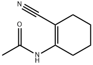 N-(2-Cyano-cyclohex-1-enyl)-acetaMide Struktur