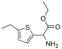 2-Thiopheneaceticacid,alpha-amino-5-ethyl-,ethylester(9CI) Struktur