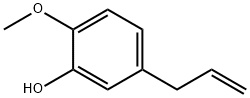 2-methoxy-5-prop-2-enyl-phenol Struktur