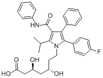 (3S,5S)-Atorvastatin sodium salt Struktur