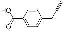 Benzoic acid, 4-(2-propynyl)- (9CI) Struktur