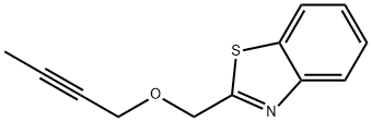 Benzothiazole, 2-[(2-butynyloxy)methyl]- (9CI) Struktur