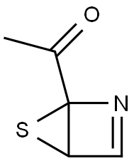 Ethanone, 1-(5-thia-2-azabicyclo[2.1.0]pent-2-en-1-yl)- (9CI) Struktur