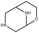 2-Oxa-7,9-diazabicyclo[3.3.1]nonane(9CI) Struktur