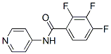 Benzamide, 2,3,4-trifluoro-N-4-pyridinyl- (9CI) Struktur