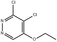 3,4-dichloro-5-ethoxypyridazine Struktur