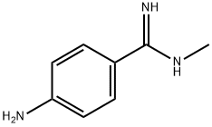 Benzenecarboximidamide, 4-amino-N-methyl- (9CI) Struktur