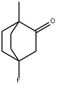 Bicyclo[2.2.2]octanone, 4-fluoro-1-methyl- (9CI) Struktur