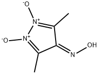 4H-Pyrazol-4-one, 3,5-dimethyl-, oxime, 1,2-dioxide (9CI) Struktur