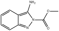 2H-Indazole-2-carboxylicacid,3-amino-,methylester(9CI) Struktur