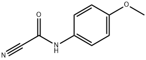 Carbonocyanidic  amide,  N-(4-methoxyphenyl)-  (9CI) Struktur