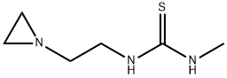 Thiourea, N-[2-(1-aziridinyl)ethyl]-N-methyl- (9CI) Struktur