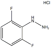 2,6-DIFLUOROPHENYLHYDRAZINE HCL Struktur