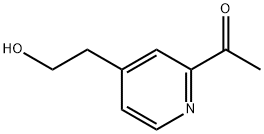 Ethanone, 1-[4-(2-hydroxyethyl)-2-pyridinyl]- (9CI) Struktur