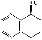 5-Quinoxalinamine,5,6,7,8-tetrahydro-,(5S)-(9CI) Struktur