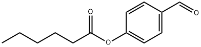 Hexanoic acid 4-formylphenyl ester Struktur