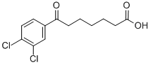 7-(3,4-DICHLOROPHENYL)-7-OXOHEPTANOIC ACID Struktur