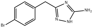 5-(4-Bromobenzyl)-4H-1,2,4-triazol-3-amine Struktur