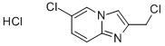 6-CHLORO-2-(CHLOROMETHYL)IMIDAZO[1,2-A]PYRIDINE HYDROCHLORIDE Struktur