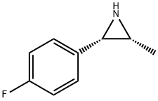 Aziridine, 2-(4-fluorophenyl)-3-methyl-, (2S,3R)- (9CI) Struktur