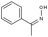 Acetophenone [(Z)-oxime] Struktur