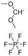 dimethoxymethylium hexafluorophosphate Struktur