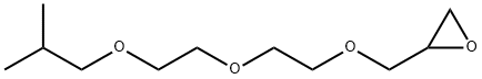 [[2-[2-(isobutoxy)ethoxy]ethoxy]methyl]oxirane Struktur