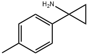 Cyclopropanamine, 1-(4-methylphenyl)- (9CI) Struktur